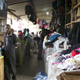 The Biryogo Market, a popular second-hand clothing market in Kigali.